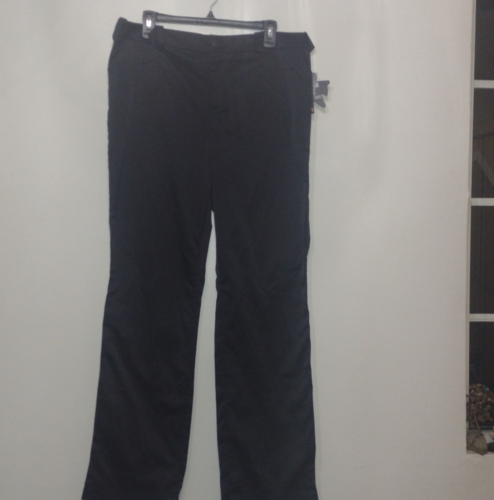 Ana Suic X INc Wide Leg Regular Fit Black Pant.
